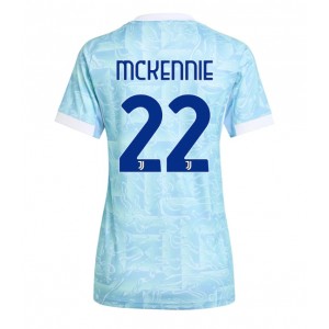 Fotbalové Dres Juventus Weston McKennie #22 Dámské Venkovní Oblečení 2025-26 Krátký Rukáv